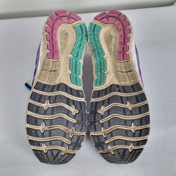 Brooks Women's Sz 9 Glycerin 15 Evening Blue Purple Cactus W Neutral Running - Picture 6 of 7